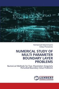 bokomslag Numerical Study of Multi Parameter Boundary Layer Problems