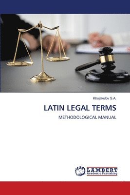 bokomslag Latin Legal Terms