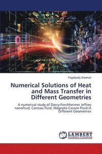 bokomslag Numerical Solutions of Heat and Mass Transfer in Different Geometries