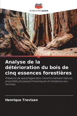 bokomslag Analyse de la détérioration du bois de cinq essences forestières