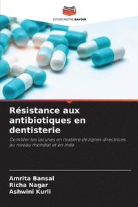bokomslag Résistance aux antibiotiques en dentisterie