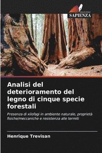 bokomslag Analisi del deterioramento del legno di cinque specie forestali