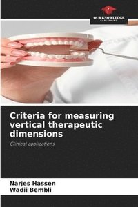 bokomslag Criteria for measuring vertical therapeutic dimensions