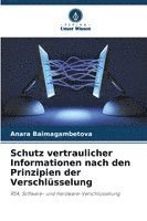 bokomslag Schutz vertraulicher Informationen nach den Prinzipien der Verschlüsselung