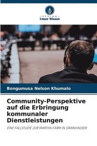 bokomslag Community-Perspektive auf die Erbringung kommunaler Dienstleistungen