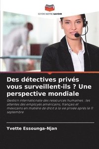 bokomslag Des détectives privés vous surveillent-ils ? Une perspective mondiale