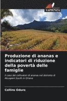 bokomslag Produzione di ananas e indicatori di riduzione della povertà delle famiglie