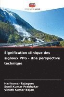 bokomslag Signification clinique des signaux PPG - Une perspective technique