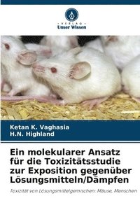 bokomslag Ein molekularer Ansatz für die Toxizitätsstudie zur Exposition gegenüber Lösungsmitteln/Dämpfen