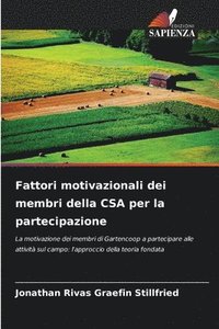 bokomslag Fattori motivazionali dei membri della CSA per la partecipazione