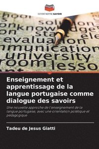 bokomslag Enseignement et apprentissage de la langue portugaise comme dialogue des savoirs