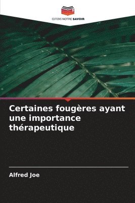 bokomslag Certaines fougères ayant une importance thérapeutique