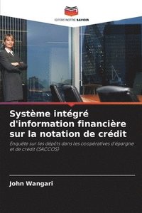 bokomslag Système intégré d'information financière sur la notation de crédit