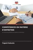 bokomslag Compétences En Matière d'Entretien