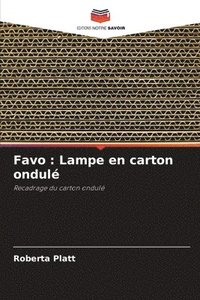 bokomslag Favo: Lampe en carton ondulé