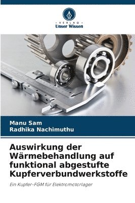 bokomslag Auswirkung der Wärmebehandlung auf funktional abgestufte Kupferverbundwerkstoffe