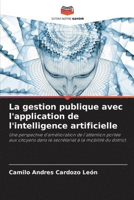 La gestion publique avec l'application de l'intelligence artificielle 1