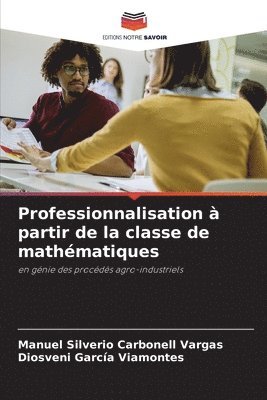 Professionnalisation à partir de la classe de mathématiques