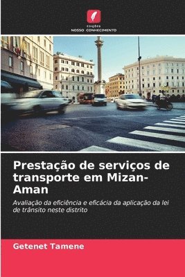 bokomslag Prestação de serviços de transporte em Mizan-Aman