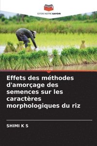 bokomslag Effets des méthodes d'amorçage des semences sur les caractères morphologiques du riz