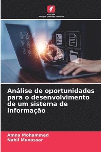 bokomslag Análise de oportunidades para o desenvolvimento de um sistema de informação