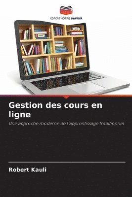 bokomslag Gestion des cours en ligne