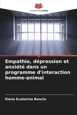 Empathie, dépression et anxiété dans un programme d'interaction homme-animal
