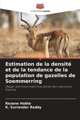 Estimation de la densité et de la tendance de la population de gazelles de Soemmerring