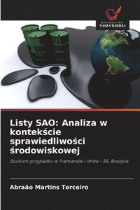 bokomslag Listy SAO: Analiza w kontek&#347;cie sprawiedliwo&#347;ci &#347;rodowiskowej