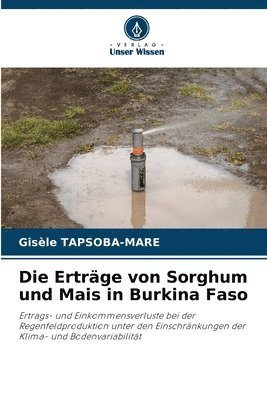 bokomslag Erträge von Sorghum und Mais in Burkina Faso