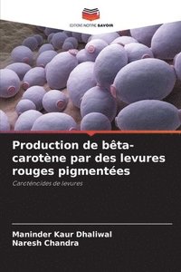 bokomslag Production de bêta-carotène par des levures rouges pigmentées