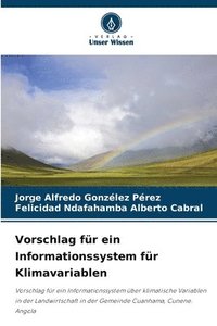 bokomslag Vorschlag fr ein Informationssystem fr Klimavariablen