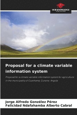 bokomslag Proposal for a climate variable information system