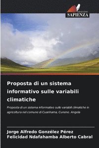 bokomslag Proposta di un sistema informativo sulle variabili climatiche