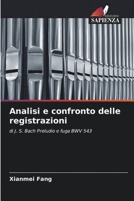 bokomslag Analisi e confronto delle registrazioni