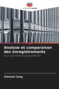 bokomslag Analyse et comparaison des enregistrements