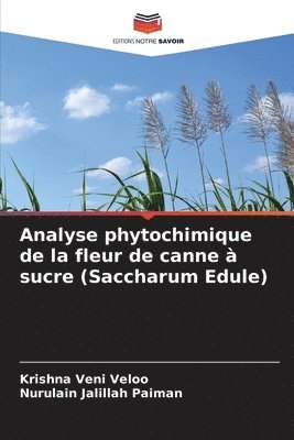 bokomslag Analyse phytochimique de la fleur de canne à sucre (Saccharum Edule)