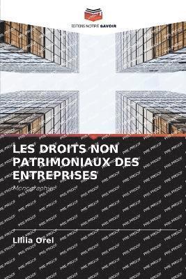 bokomslag Les Droits Non Patrimoniaux Des Entreprises