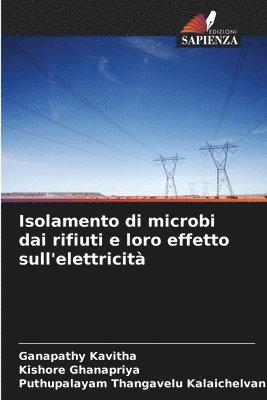 Isolamento di microbi dai rifiuti e loro effetto sull'elettricità