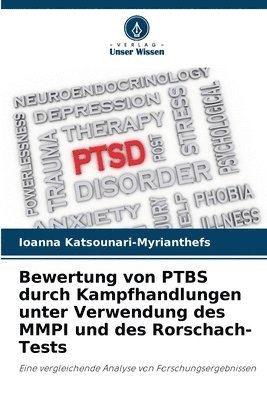 bokomslag Bewertung von PTBS durch Kampfhandlungen unter Verwendung des MMPI und des Rorschach-Tests