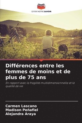 bokomslag Différences entre les femmes de moins et de plus de 75 ans