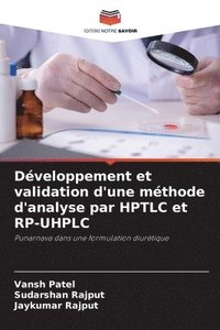 bokomslag Dveloppement et validation d'une mthode d'analyse par HPTLC et RP-UHPLC