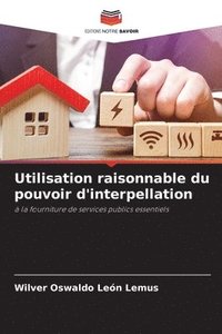 bokomslag Utilisation raisonnable du pouvoir d'interpellation