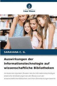 bokomslag Auswirkungen der Informationstechnologie auf wissenschaftliche Bibliotheken