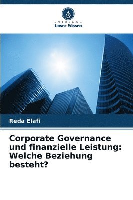 Reda Elafi, REDA ELAFI - Corporate Governance und finanzielle Leistung, Häftad