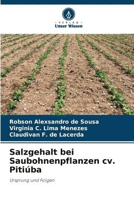 Salzgehalt bei Saubohnenpflanzen cv. Pitiúba