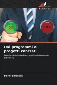 bokomslag Dai programmi ai progetti concreti