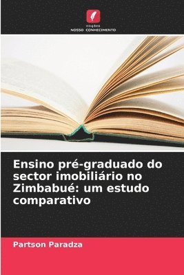 bokomslag Ensino pr-graduado do sector imobilirio no Zimbabu