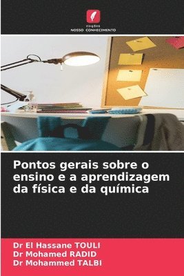 bokomslag Pontos gerais sobre o ensino e a aprendizagem da física e da química