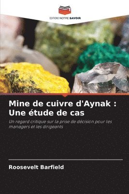 bokomslag Mine de cuivre d'Aynak